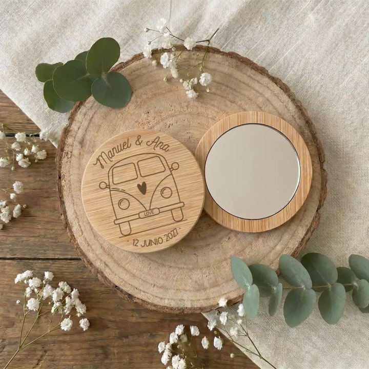 Detalles de boda de madera originales listos para regalar, Alegría Estudio