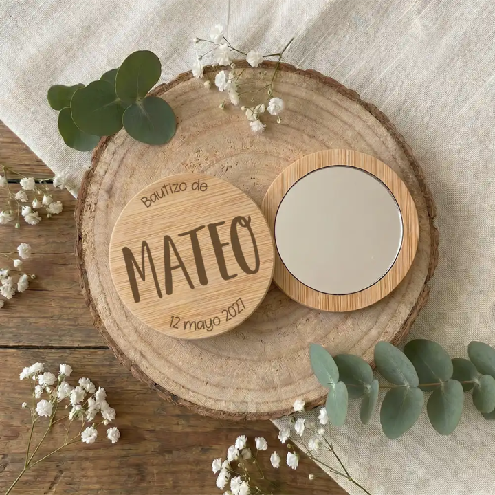 Detalles para invitados infantiles de bautizo personalizados, Alegría Estudio.